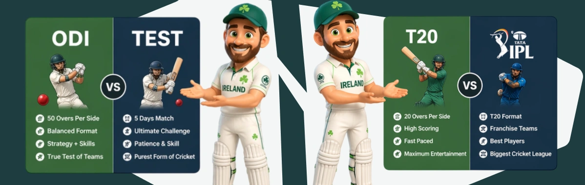 Cricket Formats and How They Play on Mobile.